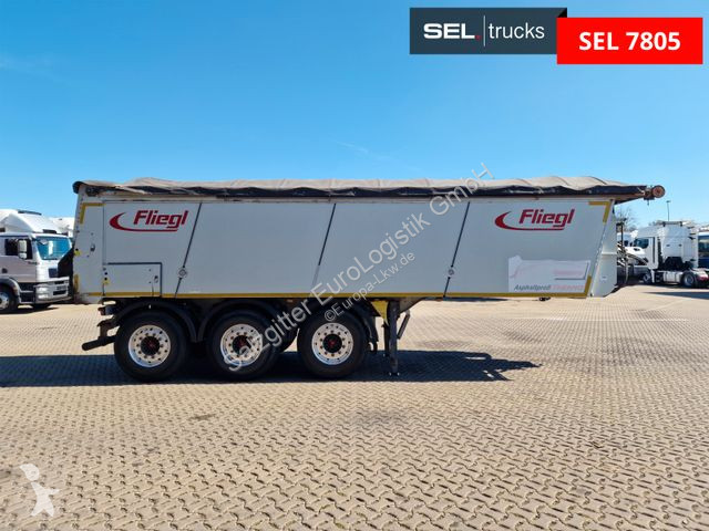 Semitrailer Fliegl ASS 372 Thermo / Thermomulde...