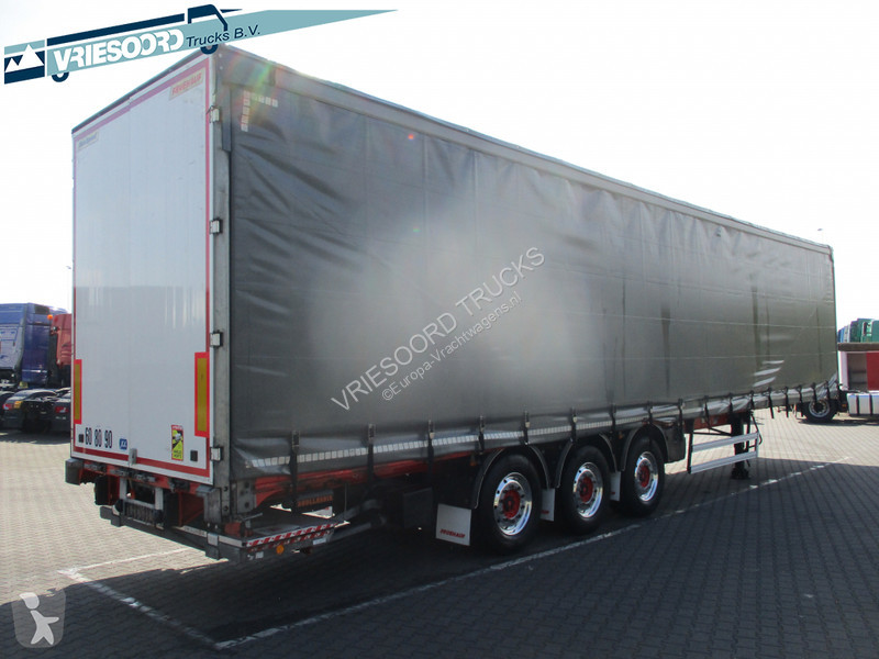 Semitrailer Fruehauf ACHTERKALF UITSCHUIFBAAR...