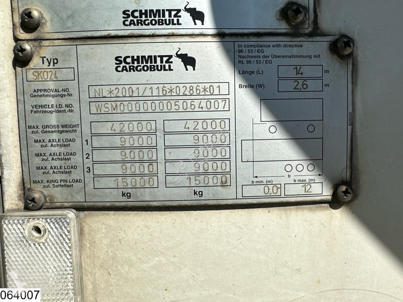 Semitrailer Schmitz Cargobull Koel vries...