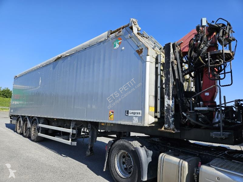 Semitrailer Legras  FOND MOUVANT 3 ESSIEUX AVEC...