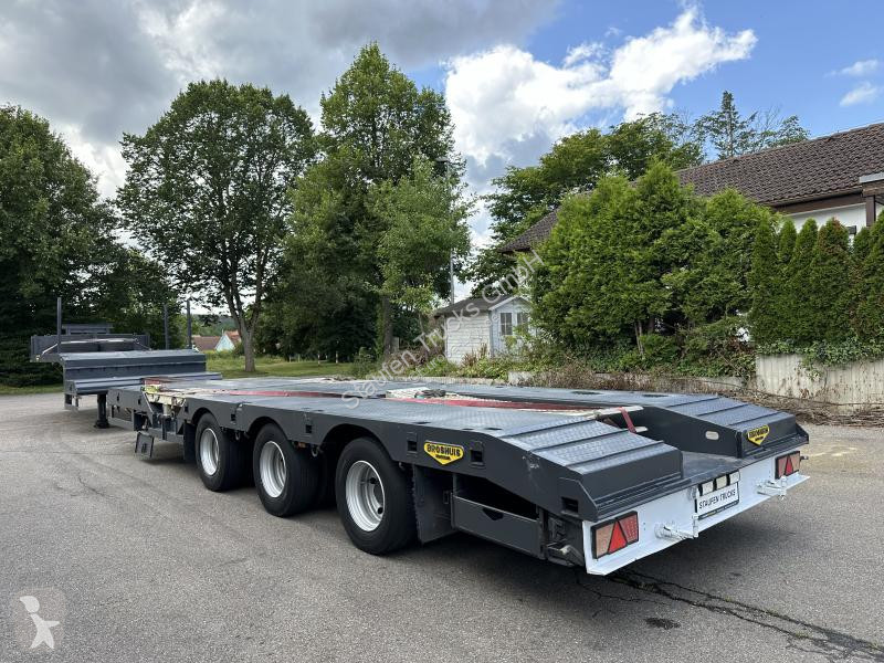 Semiremorca Broshuis Tele Semi Tieflader Luft...