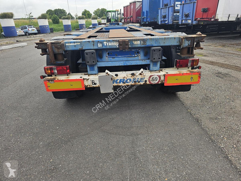 Semitrailer Krone 27 | 40, 30, 2x 20 ft | Rear...