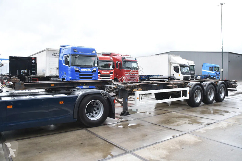 Oplegger Krone C 27 - BPW AXLES - DRUM BRAKES -
