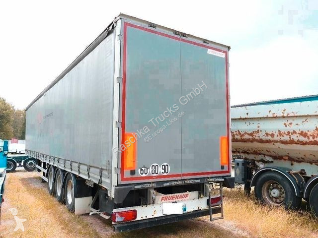 Semirimorchio Fruehauf Pritsche/Plane*Verzinkte...