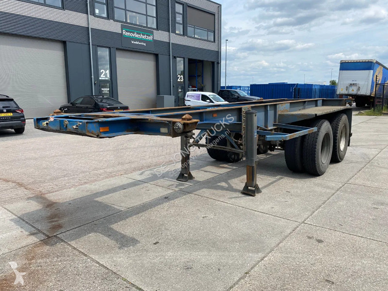 Semitrailer Van Hool 20FT Chassis / Steel...