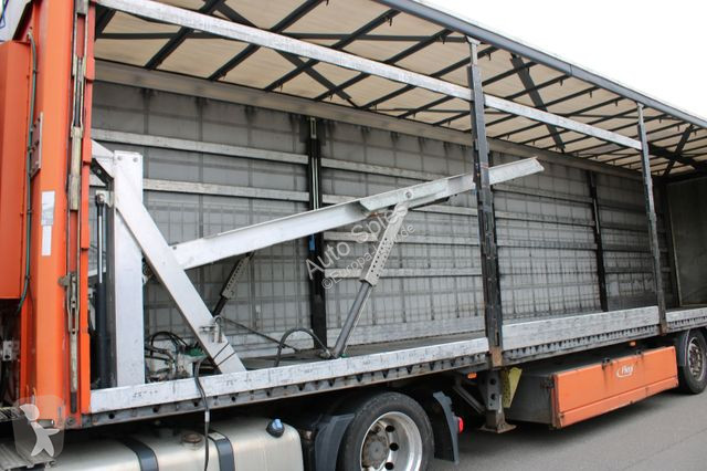 Semitrailer Fliegl SDS 350 SAF Lift TOP Rampen...