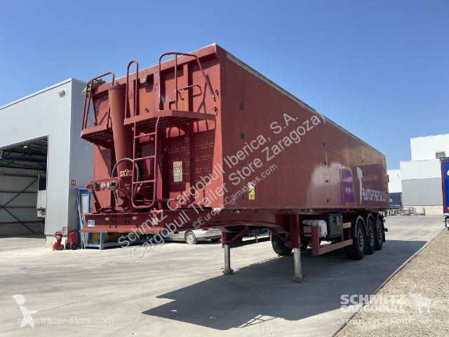 Sættevogn  Tipper Alu-square sided body