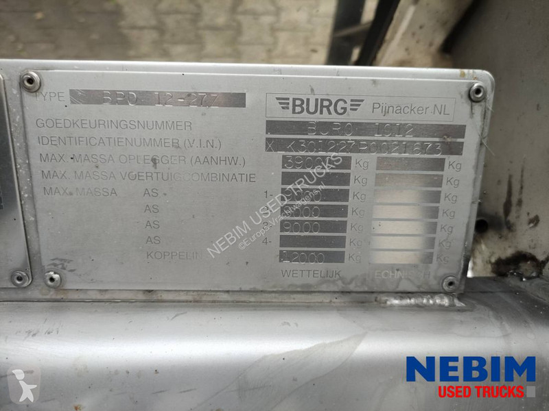 Semi reboque Burg BPDO 12-27 Z - 26.930Ltr