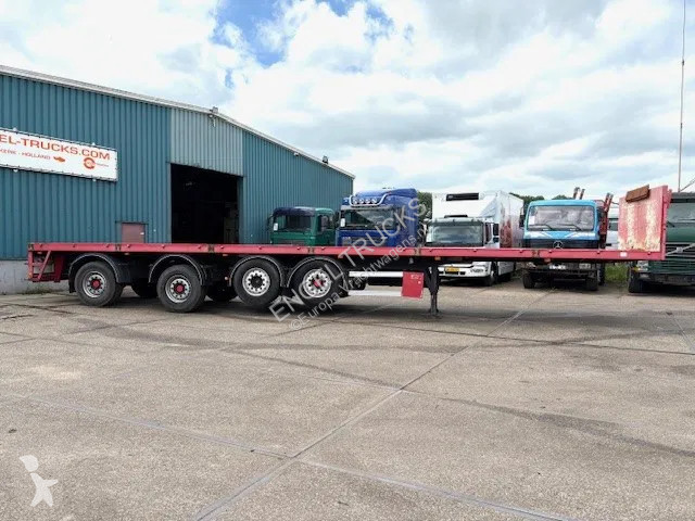 Oplegger KWB P-504-STI-H 4-AXLE FLATBED TRAILER...