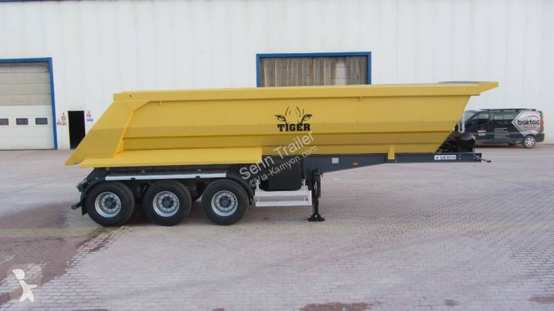 Semi remorque Serin Tiger HARDOX 24 m³ Tipper...