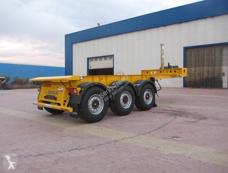 Semi remorque Serin Tipper Container Carrier...