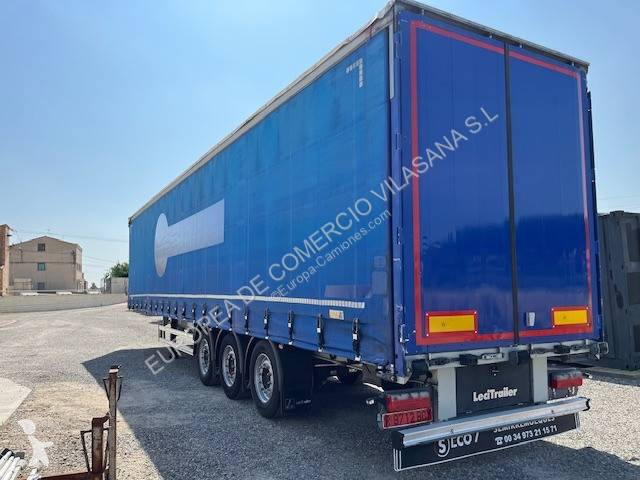 Sættevogn Lecitrailer tauliner XL