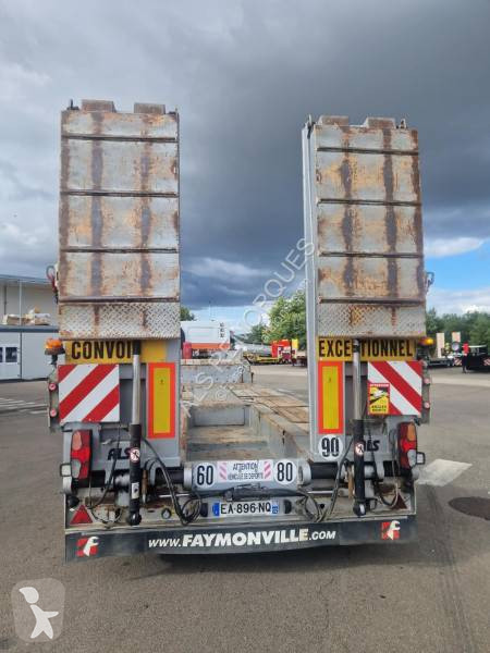 Semitrailer Faymonville 1+3 essieux directionnel