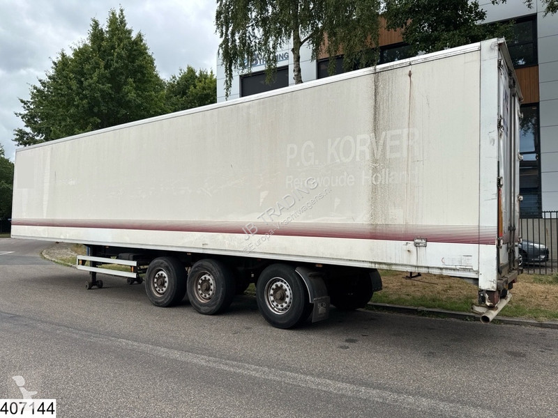 Semitrailer Van Hool gesloten bak