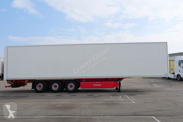 Semitrailer Krone 27/ ISOLIERTER KOFFER LBW...