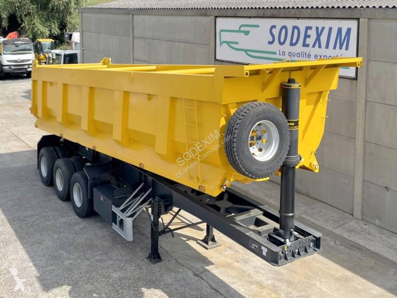 Semi remorque Sodexim BENNE ACIER 35M3 - 3...