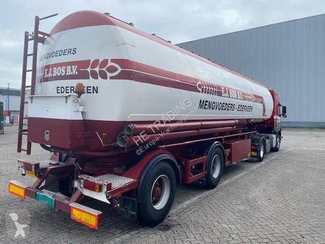Semiremorca Volvo met Wijnveen silo oplegger 24...
