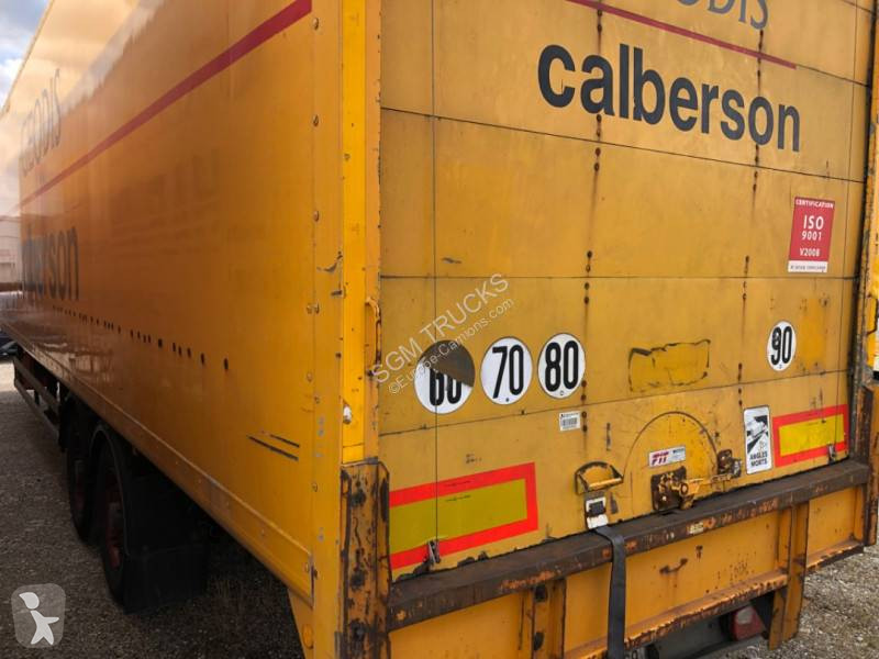 Semitrailer Samro FOURGON ETANCHE + RIDEAU FIT