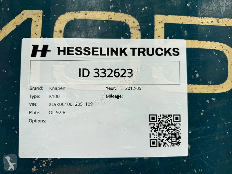 نصف مقطورة  K100 92m3 Cargo Floor 10MM BPW