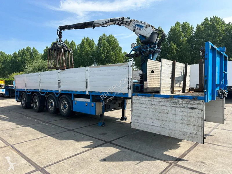 Semitrailer Pacton 4 X 4 ASSIGE MET KENNIS...