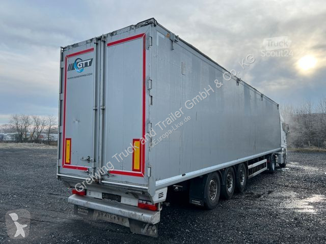 Semi reboque Knapen K100 - 10mm Boden, SAF-Achsen