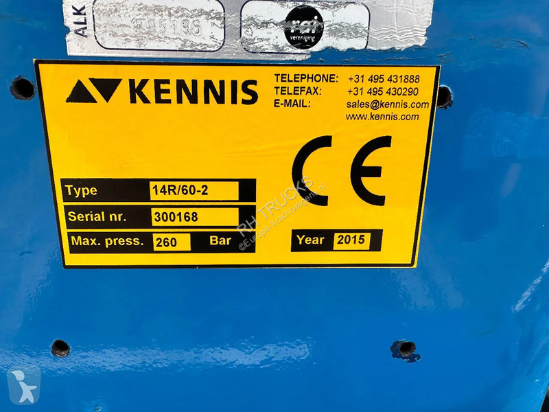 Semiremorca KWB KENNIS R14/60-2 2015 LIFT EN...