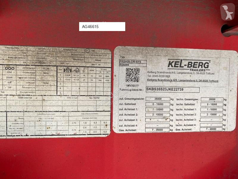 Semitrailer Kel-Berg City