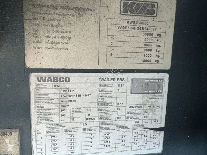 Oplegger KWB 2 LIFT + 2 STUURASSEN KENNIS...