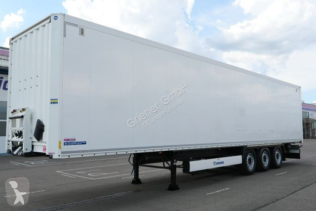 Semitrailer Krone 27/ DOPPELSTOCK / ZURRLEISTE...