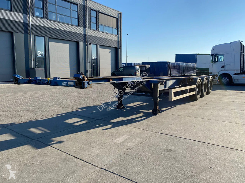 Semitrailer Turbo's Hoet 40 FT / BPW + Disc /...