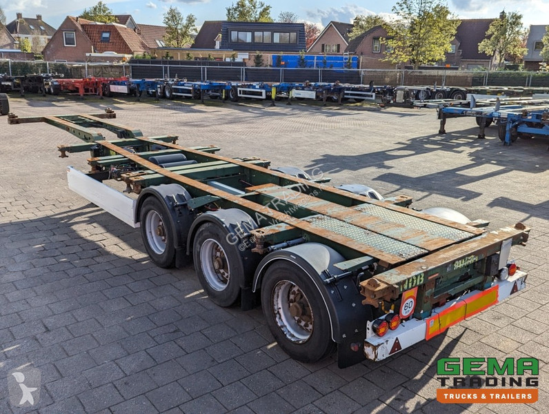 Semitrailer Krone 27 3-Assen BPW Kont Schuiver...