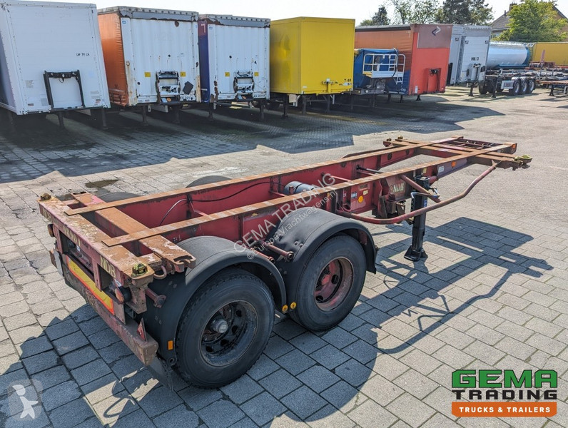 Semiremorca Krone SZC 20FT 2-Assen ROR - STEEL...