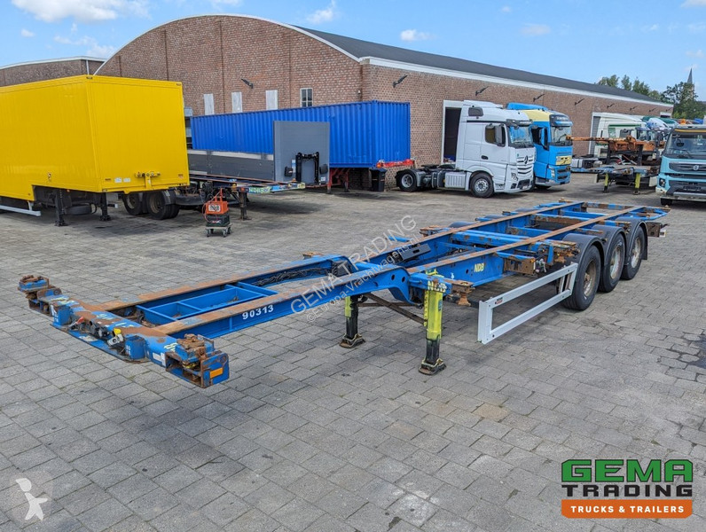Semitrailer Krone 27 3-Assen BPW Drumbrakes -...