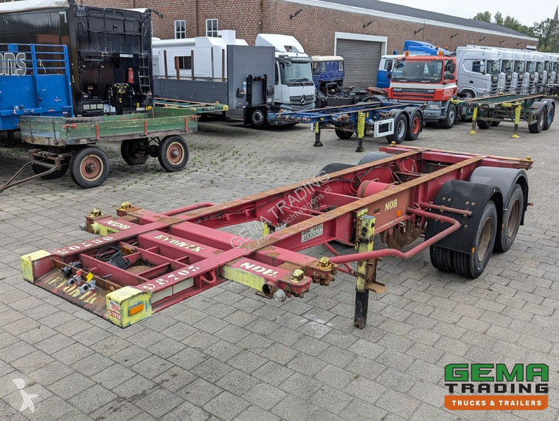 Semiremorca Krone SZC 20FT 2-Assen ROR - STEEL...