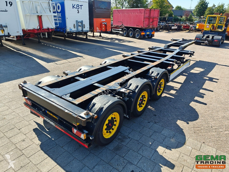 Sættevogn Kögel PORT 40 SIMPLEX 20 3-Axle SAF -...
