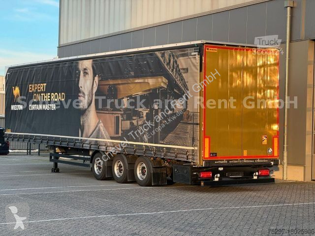 Semitrailer Wielton NS-3 Liftachse, Edscha...