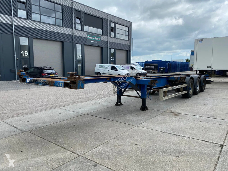 Semitrailer Renders Container chassis / BPW +...