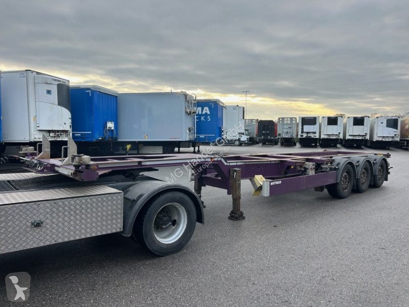 Semitrailer WebTrailer LPRS24 Heckschieber 1x20...