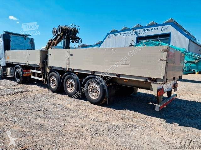 Oplegger VM VM Trailers / Tri Axle crane Kran...