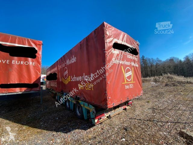 Semitrailer  Aufbau Plane Coilmulde Abnehmbar