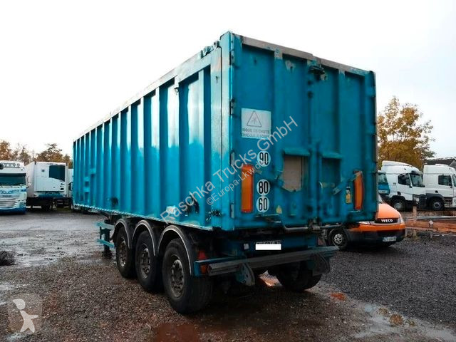 Semitrailer Benalu Alukipper mit coilmulde...