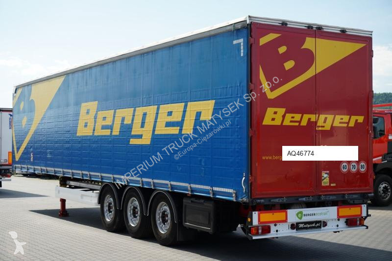 Semitrailer Berger ECOTRAIL / FIRANKA /...