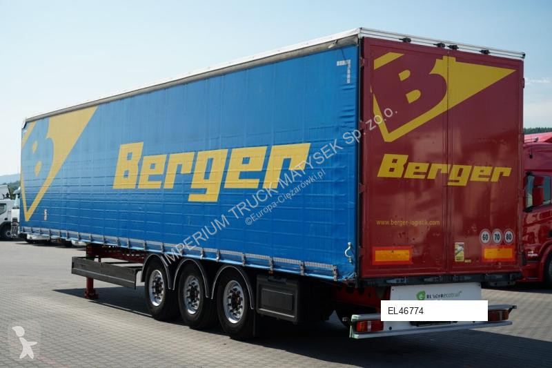 Semitrailer Berger ECOTRAIL / FIRANKA /...