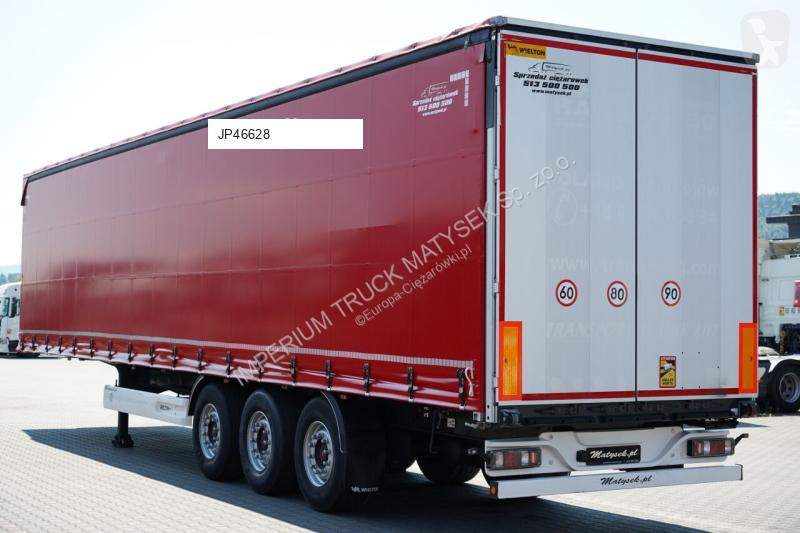 Semitrailer Wielton FIRANKA / MULDA DO STALI -...