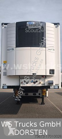Semitrailer Krone Kühlauflieger Carrier Vector...
