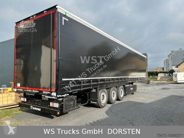 نصف مقطورة Krone 5x Profiliner Edscha SAF Achsen