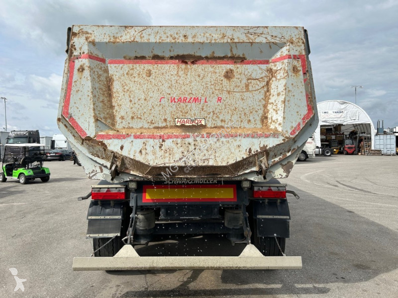 Semitrailer Schwarzmüller Kippmulde 25m³, SAF,...