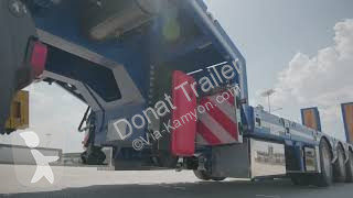 Oplegger Donat 6 axle lowbed with extension