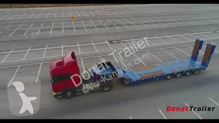 نصف مقطورة Donat 4 axle lowbed - extendable -...
