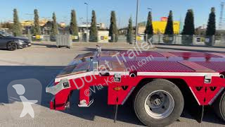 Oplegger Donat 4 axle lowbed without ramps -...